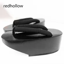 Summer Flip Flops Woman sandals Japanese Geta candlenut clogs shoes Flat Heel Cosplay costume wooden slippers tayun women sandals 2017 summer unisex japanese gate flip flops clogs wooden platform double heel cosplay costumes geta 226
