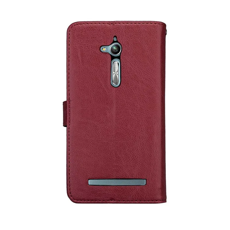 ل Asus Zenfone الذهاب التلفزيون ZB500KL حالة الغطاء بو الجلود فليب حامل متعددة الوظائف محفظة إطار صور كوكه Fundas 9 حاملي بطاقات