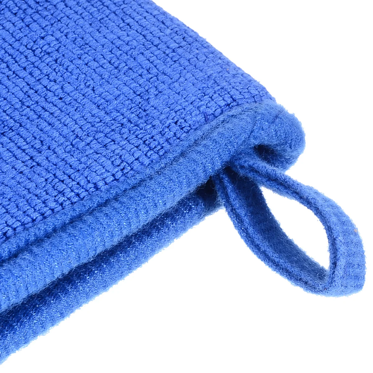 Reusable Car Wash Microfiber Clay Bar Mitt Home Car Detailing Polishing Clay Glove for Window Cleaning Clay Bar Blue 22X14cm