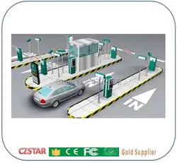 Автомобиль доступа Управление дальний чип на лобовое стекло кард-ридер rs232 Бесплатный SDK Impinj R2000 фиксированной интегрированный