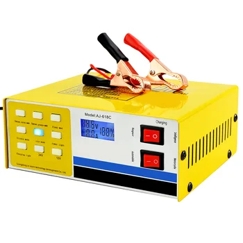 

250V 12/24V 200AH Smart Pulse Repair Car Battery Charger Automatic 5 Stage Intelligent Charging For CarTruck Motorcycle