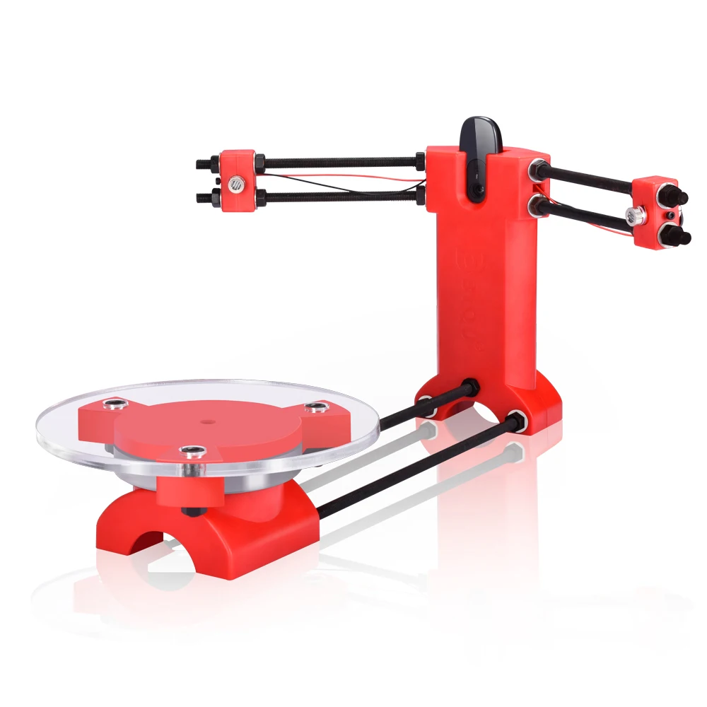 3D Scanner 3d Open Source Portable Red Injection Scanner Laser Molding Plastics Scanner DIY Kit Rep