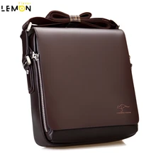 2017 Nouvelle Marque Hommes Messenger Sacs Grande Promotion Kangourou Sacs à Bandoulière En Cuir Hommes Sacs À Main Marque Serviette Occasionnel DS001