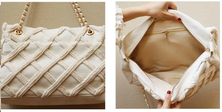 Новые стильные женские сумки для покупок, сумка на плечо, повседневная сумка-мессенджер, Лоскутная кисточка, модная женская Холщовая Сумка через плечо, хит
