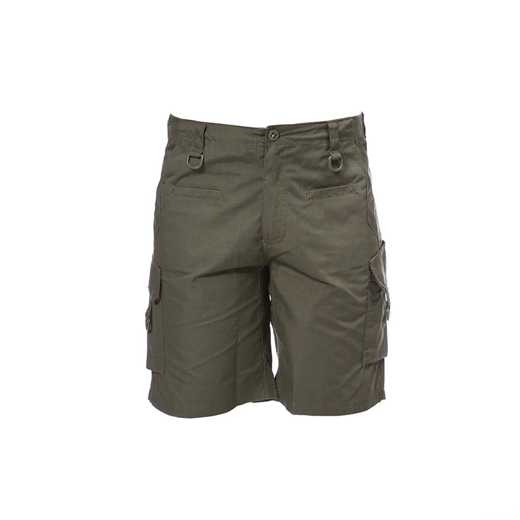 Для Мужчин's Шорты повседневные камуфляжные с на открытом воздухе с несколькими карманами, пляжные брюки карго Шорты Пант пот летние# G6