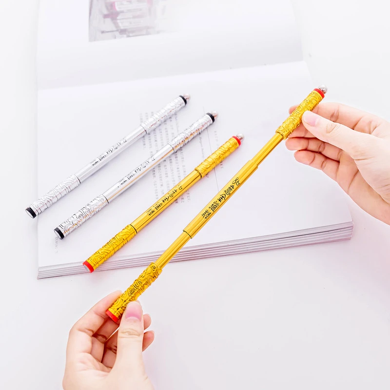 

DL The glory of the king king weapons telescopic gold hoop stick magnetic combination pen pencil to decompression office supplie