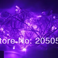 64ft 20 м 200 Гирлянды светодиодные гирляндой Рождественская Свадебные украшения сада Гирлянда Главная Tree Декор-фиолетовый