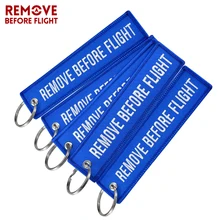 5 шт. мобильный телефон ремешок двухсторонняя вышивка remove Before Flight Синий брелок для мотоциклов Porte Clef мобильные ремни