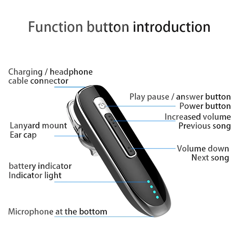 Беспроводная bluetooth-гарнитура OASION, Беспроводные спортивные наушники и наушники с микрофоном, беспроводные наушники для телефона