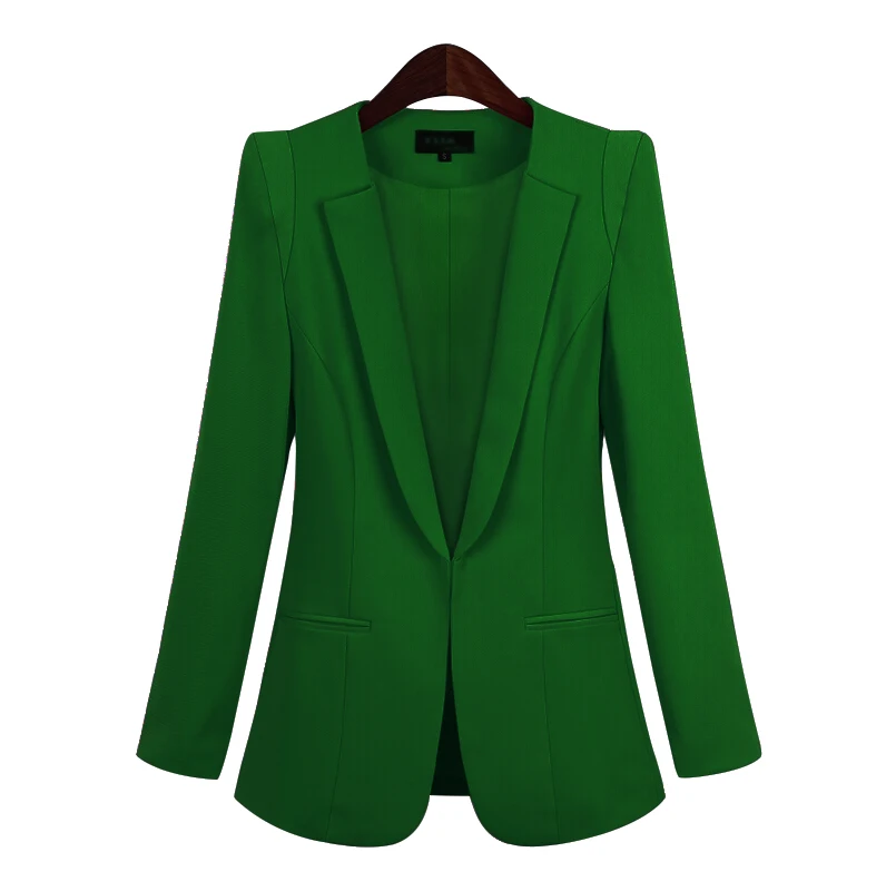 2019 Korean Small Suit Jacket Women Autumn Spring New Long Sleeve Hidden Breasted Work Blazer Suit 3XL 4XL 5XL Plus Size 2019 Korean Small Suit Jacket Women Autumn Spring New Long Sleeve Hidden Breasted Work Blazer Suit 3XL 4XL 5XL Plus Size