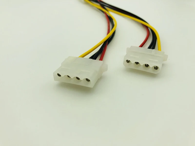5PCS 4Pin Molex to Double 4pin IDE Female Power Supply Splitter Adapter Cable Computer Power Cable for BTC ETH Miner Mining 5PCS 4Pin Molex to Double 4pin IDE Female Power Supply Splitter Adapter Cable Computer Power Cable for BTC ETH Miner Mining