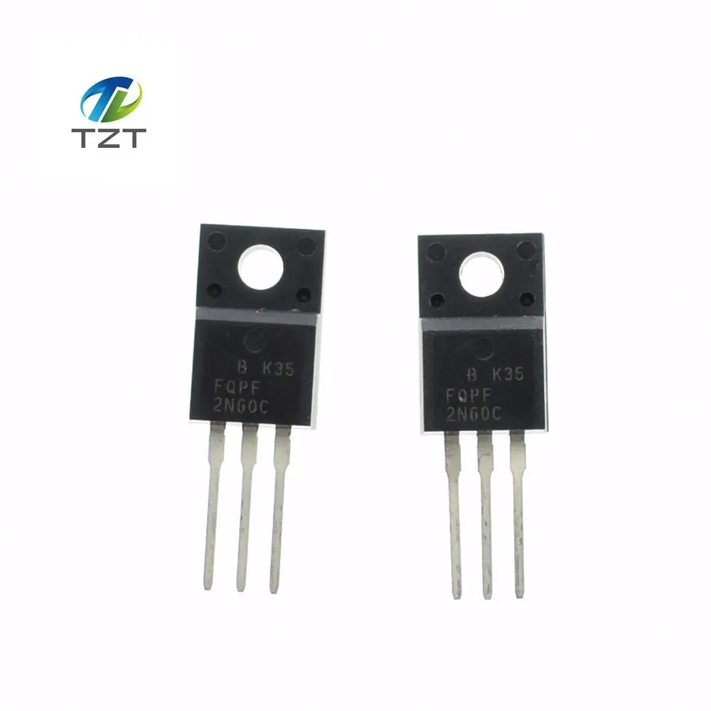 10pcs FQPF2N60C 2N60 field effect transistor mosfet n TO 220F-in ...