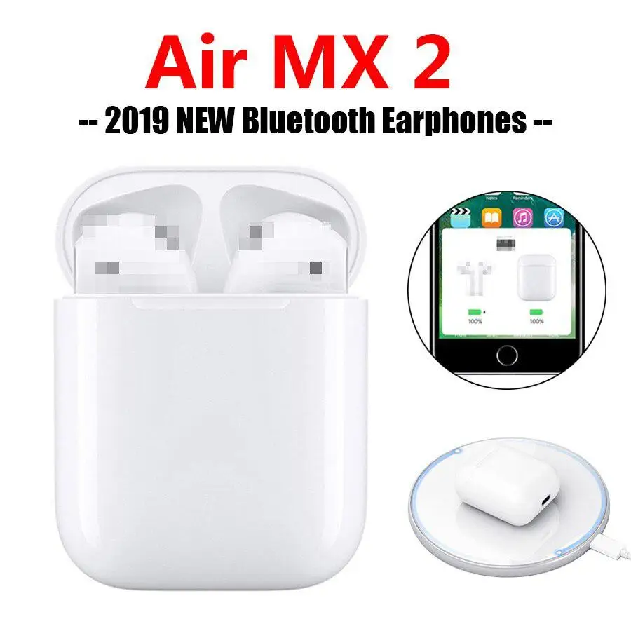 

Kuulee AirMX 2 TWS PK w1 Chip Bluetooth Earbuds Wireless Earphone PK i30 i10 i11 LK-TE9 LK TE9 i10tws i13 i14 i15 i16 i20 tws