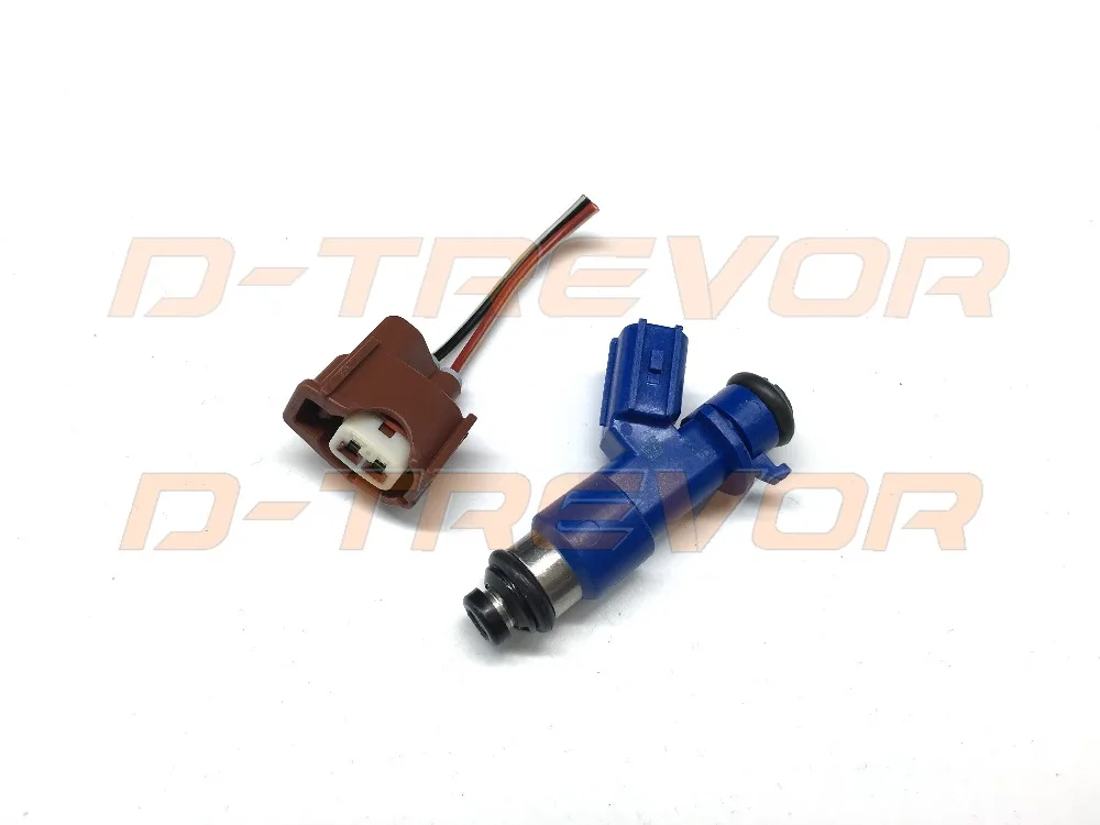 1 шт. 410CC Топливная форсунка с разъем проводки 16450 RWC A01 для Honda Acura RDX B16 B18 K20 K24 DC EG EK ITR