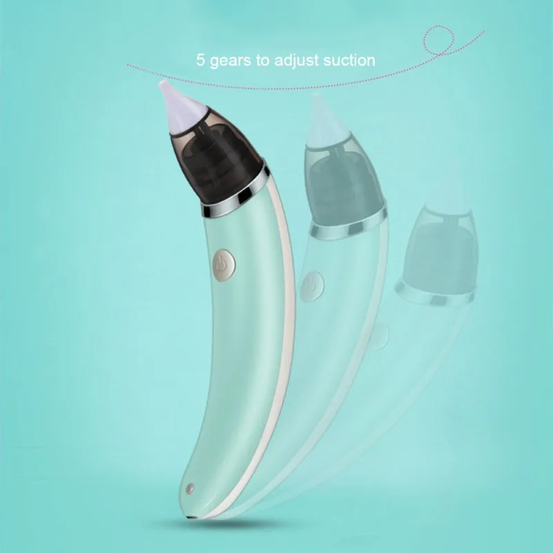 Multi-função de Crianças do Bebê 5-ajuste da Velocidade de Plástico para Bebê Aspirador Nasal Nariz Limpo Higiênico Elétrico Seguro Recém-nascido Bebê 10 Aspirador nasal