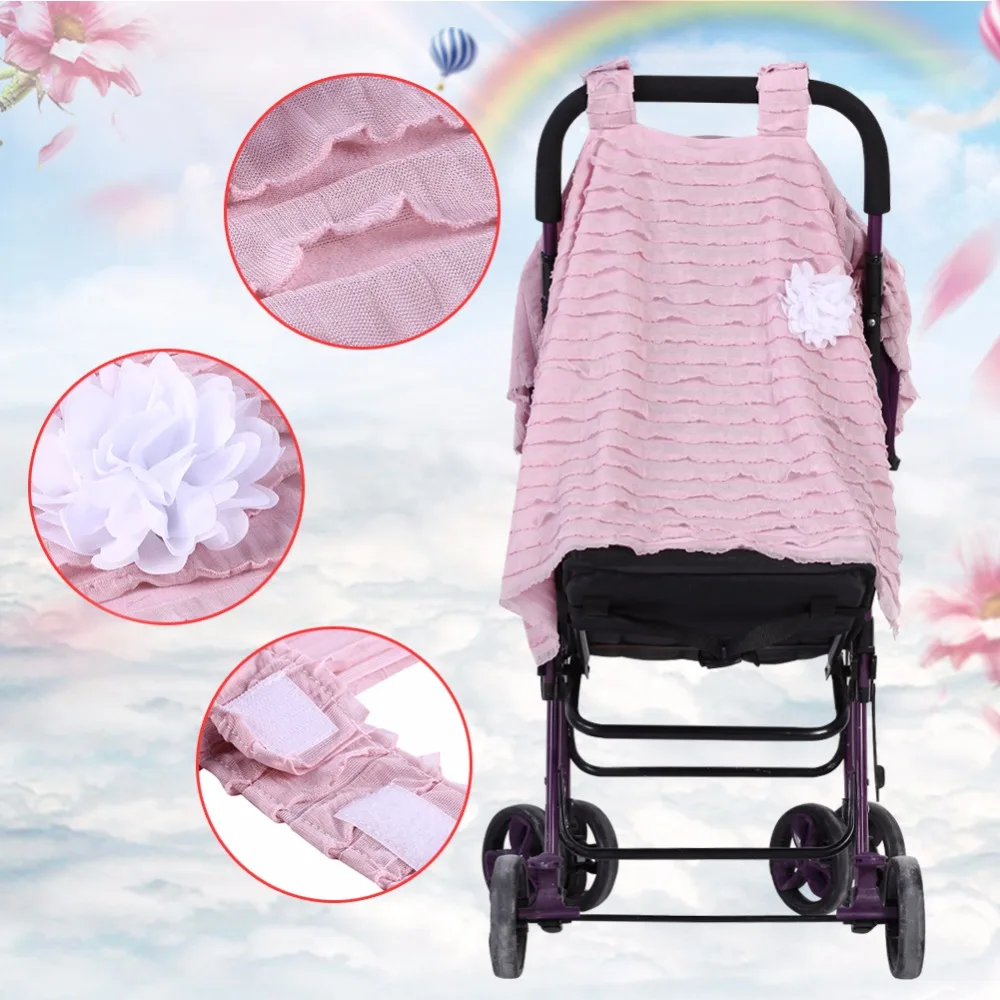 Baby Stroller Seat Prams Cover Breathable Sun Shade Dustproof Blanket