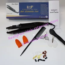 LOOF Фирменная Новинка Fusion Химическое Наращивание волос Утюг Кератин склеивания Инструмент Регулируемая Температура Fusion Тепло разъем