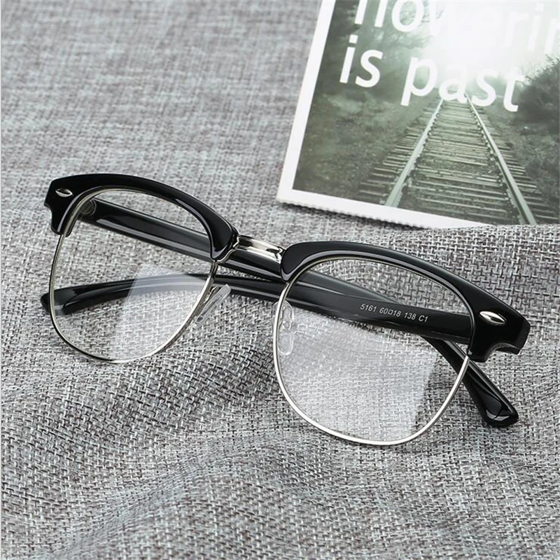 Ретро литературные студенческие очки для близорукости с градусом для женщин и мужчин, металлические квадратные близорукие очки-0,5-1,0-1,5-2,0-2,5-6,0