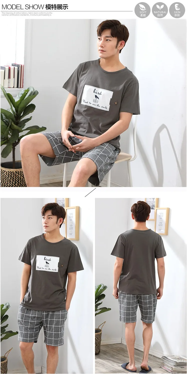 Cheap Conjuntos de pijama masculino