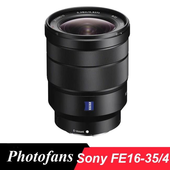 Объектив sony 16-35 для sony Vario-Tessar T* FE 16-35 мм f/4 ZA OSS Объективы sony A7 A7M2 A7RII A7SII