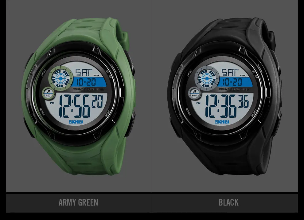 SKMEI новые спортивные часы мужские армейские военные 5 бар водонепроницаемые будильник часы дисплей недели цифровые часы наручные часы Relogio Masculino