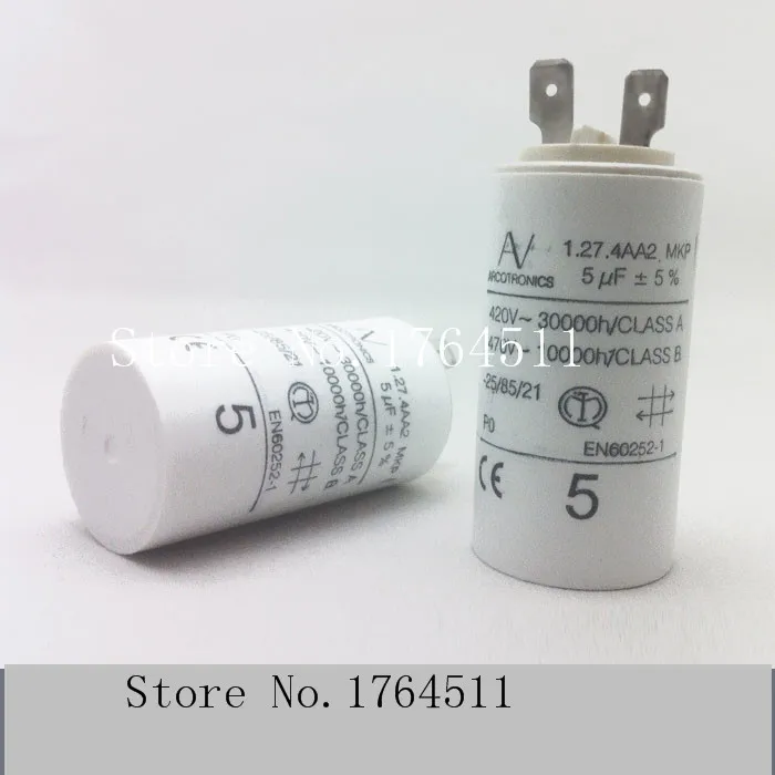 BELLA New Original Arcotronics 1 27 4AA2 5 6uf 5 Dedicated Inverter Start Capacitor