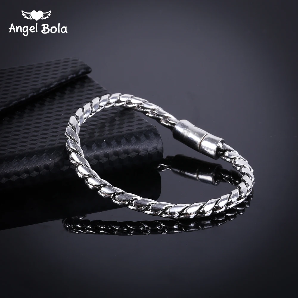 

New Healthy Magnetotherapy Ancient Silver Bracelet Jewelry New Fashion Bio Energy Magnet Buddha Bracelets & Bangles B1019-3