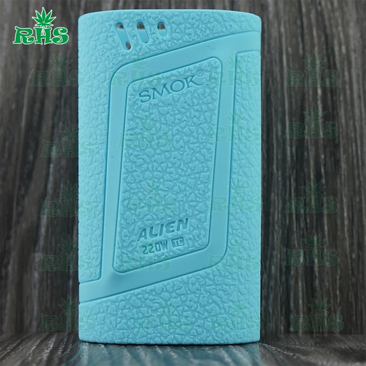 США самый популярный Smok Alien Box мод, силиконовый чехол Cood дизайн SMOK Alien 220 w комплект, силиконовый чехол