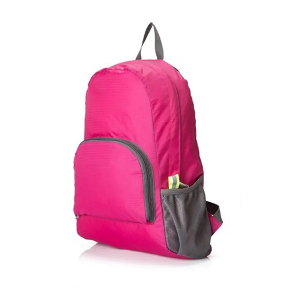 Походная сумка, рюкзак, легкий складной водонепроницаемый нейлоновый женский мужской повседневный рюкзак для путешествий, спорта на открытом воздухе, кемпинга