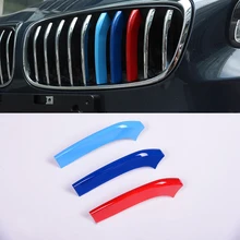 Accessori Esterni abs Griglia Anteriore Griglia di Copertura Modanature Trim 3 pz Per BMW 2 Series Attivo Tourer (F45/F46) 2015 2016 2017