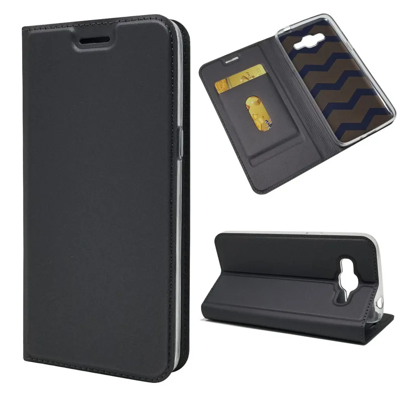 New Leather Flip Cases For Samsung Galaxy J5 Prime 2017 Case Cover