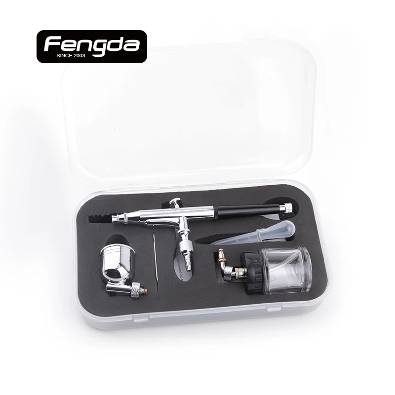 

Russia Airbrush Fengda airbrush gun FE-134RU spray gun AS1119 tattoo body paint cake decoration beauty