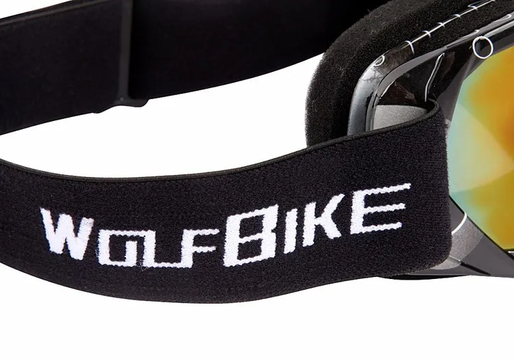 WOLFBIKE, Велоспорт очки мотоцикл очки гонщика пылезащитный Велоспорт мотокросса уличные очки мотоциклетные очки