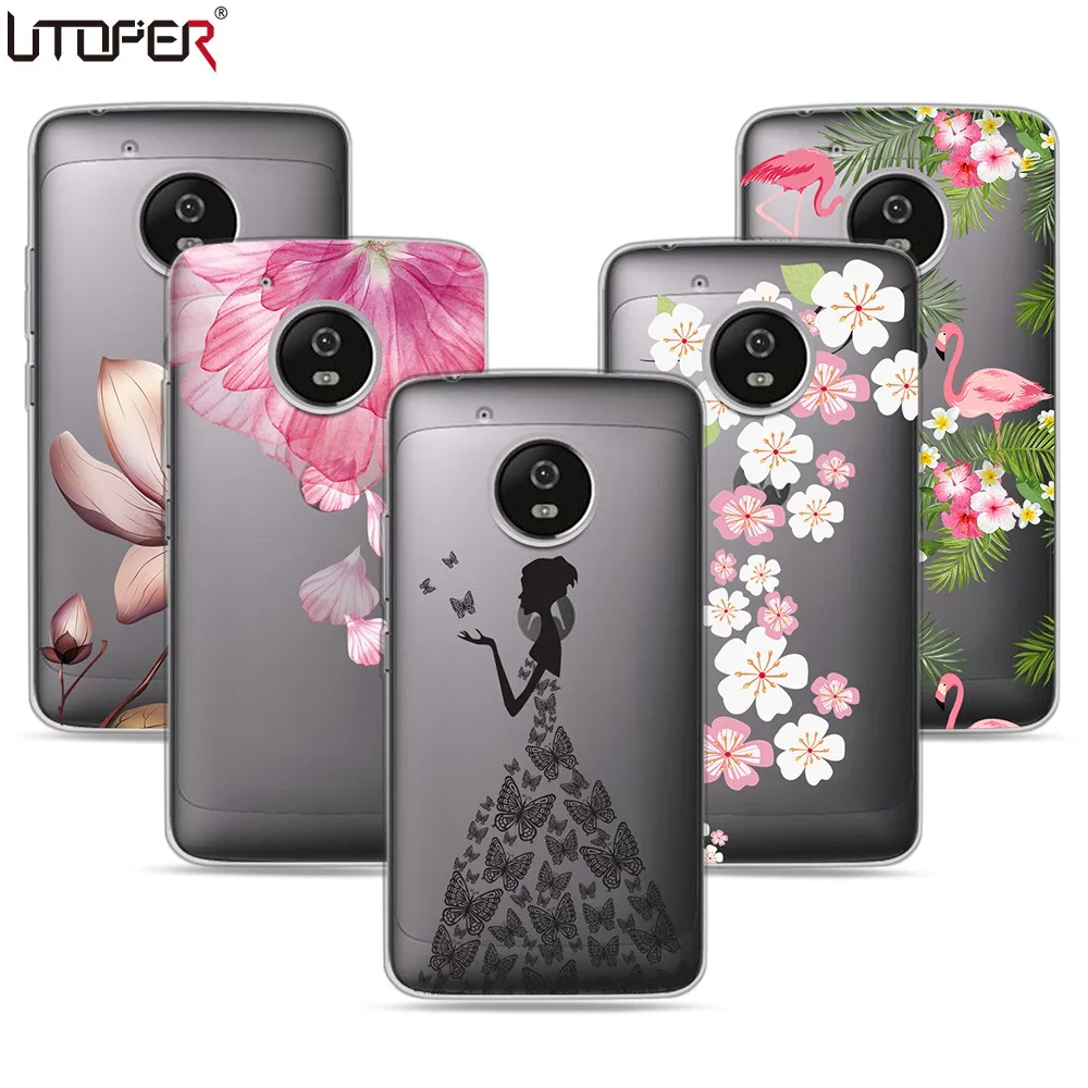 Aliexpress.com : Buy For Motorola Moto G5 Plus Case Silicone Pattern ...