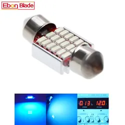 2 шт. новые 31 мм C5W C10W светодио дный лампы 3014 18SMD Ice Blue салона гирлянда Купол Карта Чтение свет Canbus Ошибок 12 В DC