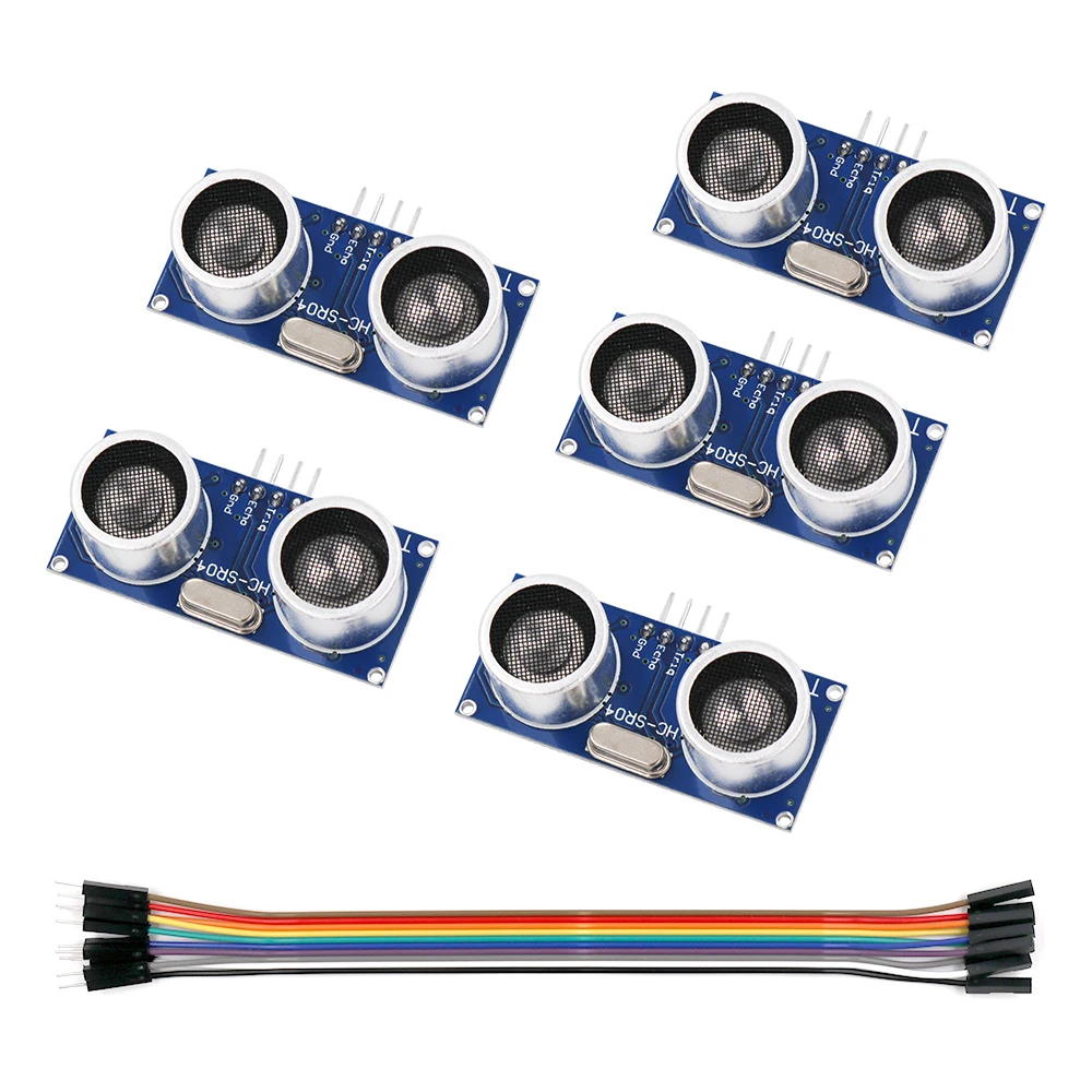 

5pcs/Lot HC-SR04 Ultrasonic Sensor Distance Module for Arduino UNO MEGA2560 Nano Robot