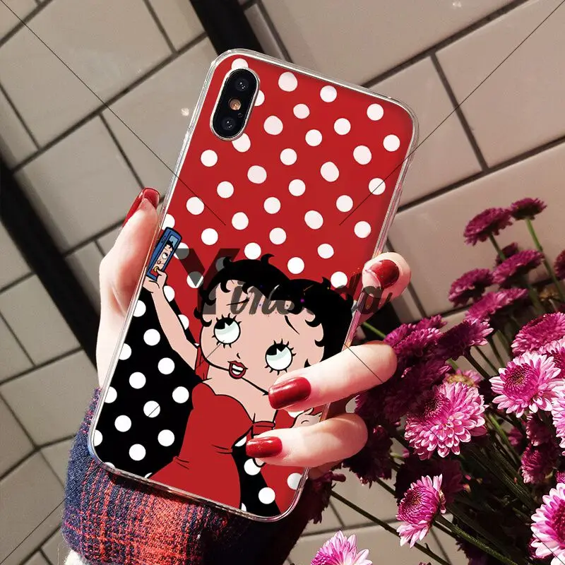 cartoon cute Betty boop