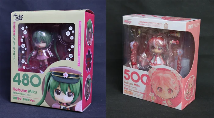 Hatsune Miku Sakura Miku Bloomed In Japan Nendoroid 500 PVC Figure New In Box