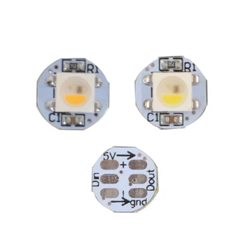 

SK6812 ( Similar to WS2812B ) RGBW Addressable LED Pixel Chips Matrix on Heat Sink PCB Board for Arduino DIY 5V DC 10~1000pcs