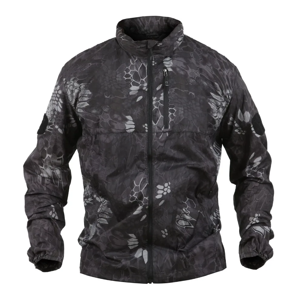 

Shanghai Story Ultra-thin Breathable Sun Protection Clothing For Men Tactical Army Jacket Quick-drying Skin Coat