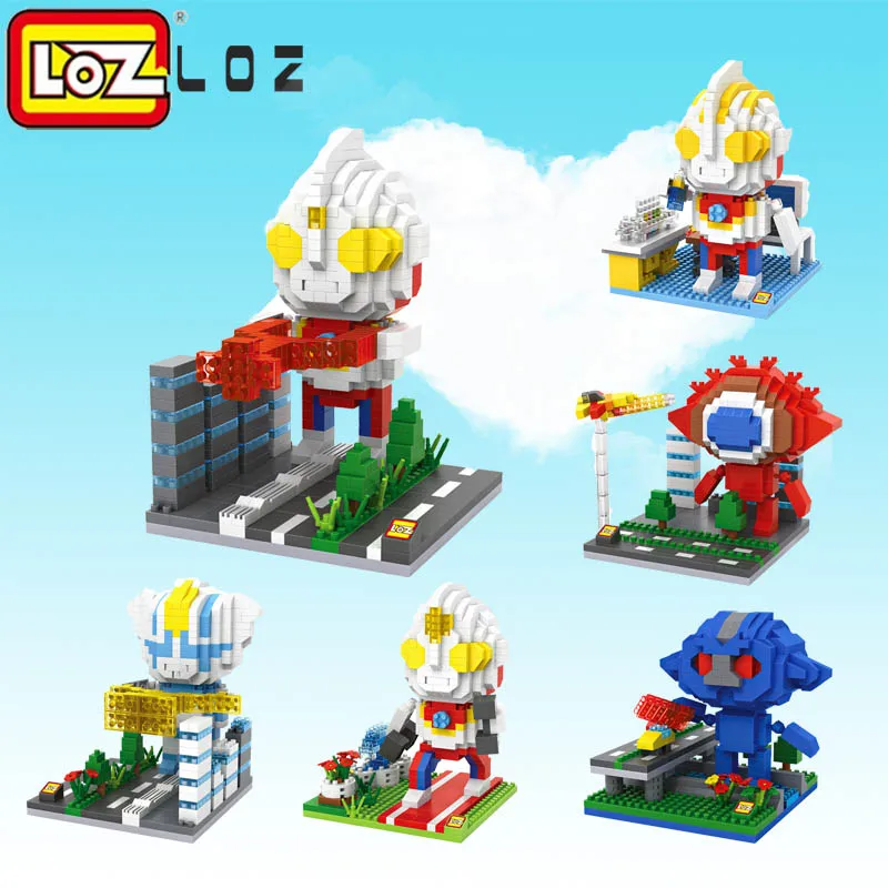 LOZ Алмазные строительные блоки игрушки серии героев герои мультфильмов