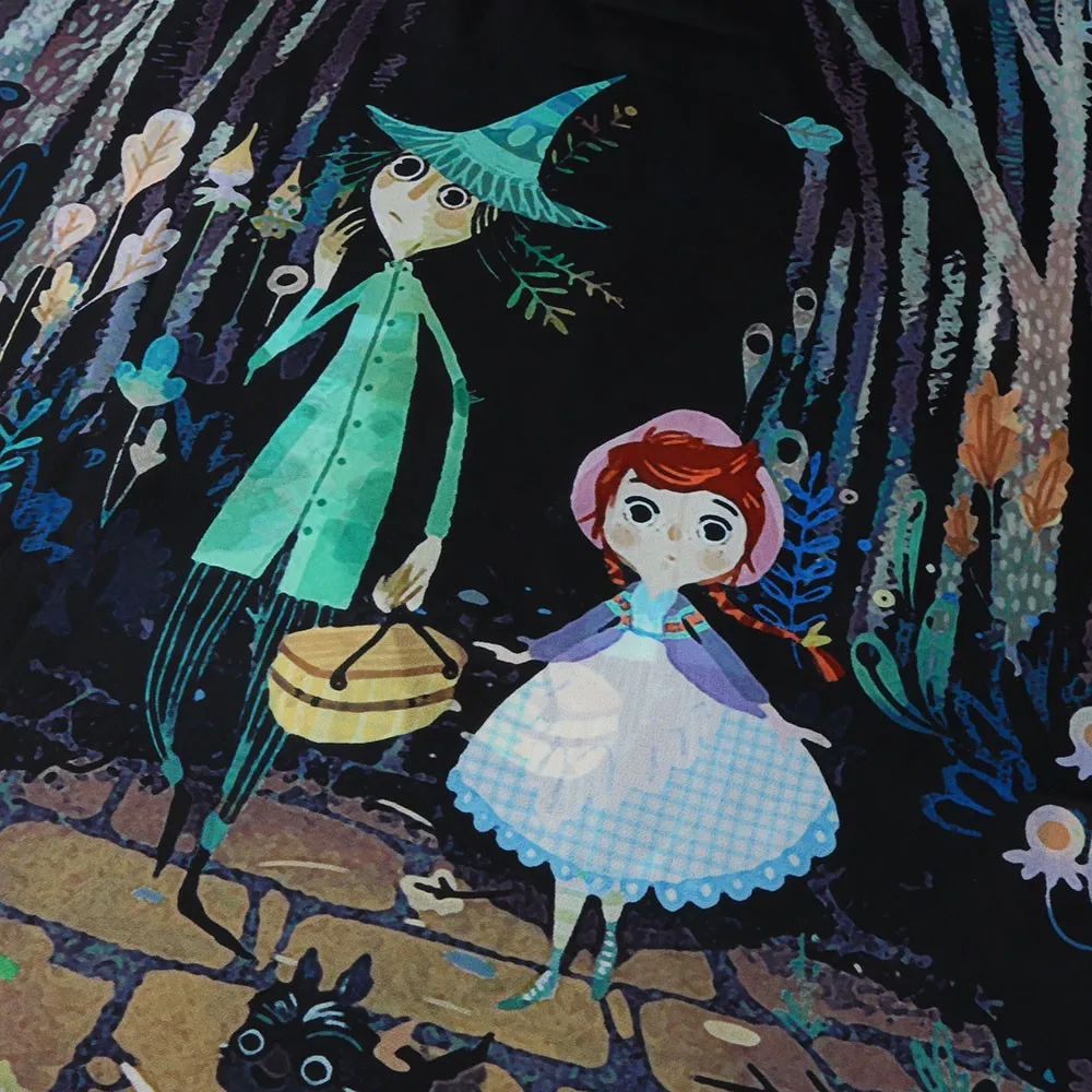 Женское свободное платье мини без рукавов в стиле бохо черное с 3D цветочным