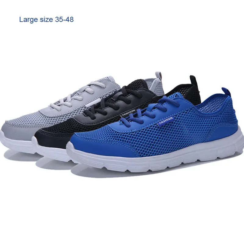 

New Sneaker Large Size Mesh Casual Shoes Men Europe And The United States Men And Women Couples Sports Shoes Women Tennis Male
