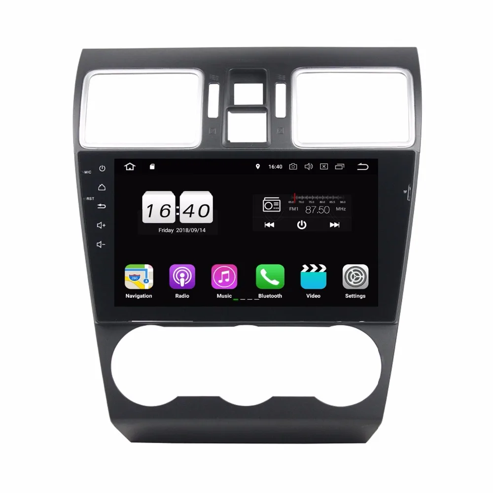 2 din 9 &quotAndroid 8 1 автомобильное радио gps мультимедийное головное устройство для Subaru