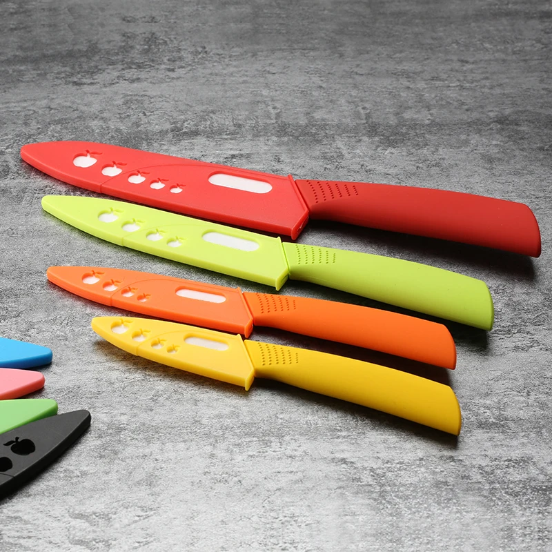 

Ceramic Knife Chef Zirconia 3Paring 4Utility 5Fruit 6 inch Japanese Knives Sharp Blade Cutting Fruit Meat Kitchen Utility Tools