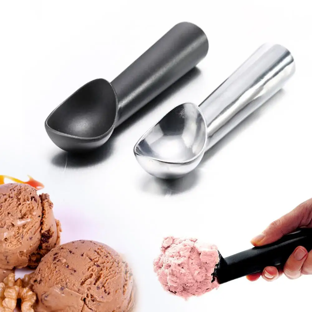 Ice Cream Easy Scoop With Unique Liquid Filled Heat Conductive Handle Simple One Piece 1.5 OZ Aluminum Alloy Non-stick Autolysis