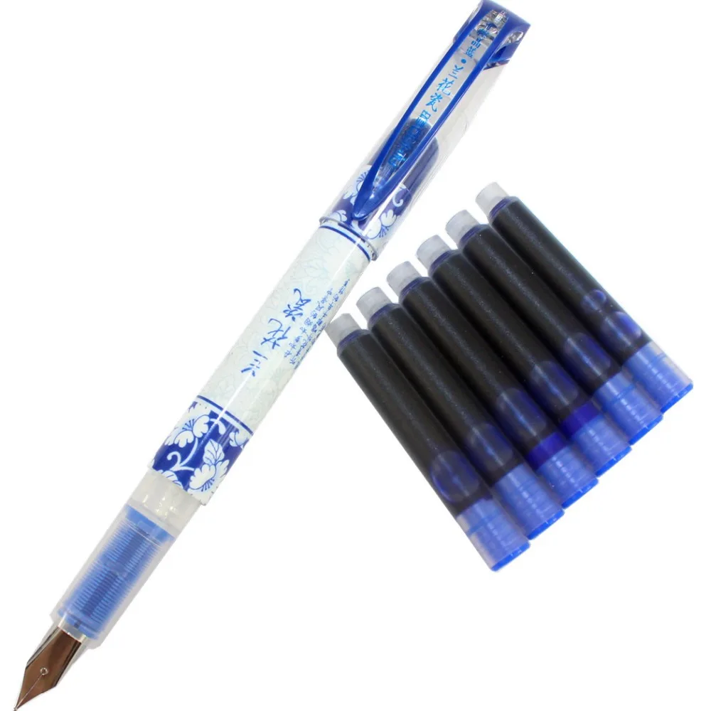 Aihao Erasable ink fountain pen with 6 pcs ink cartridgesin Fountain