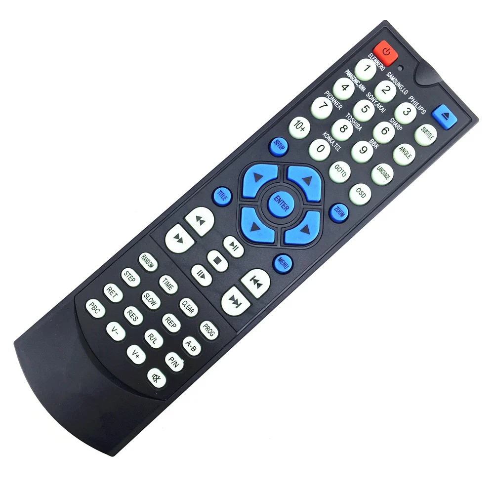 

Universal DVD VCD remote control USE FOR PENTEC PHILIPS PIONNER PLAYER POWER QISHENG RAG RBITZ RCA RC017-06R RC017-06R RC017-22R