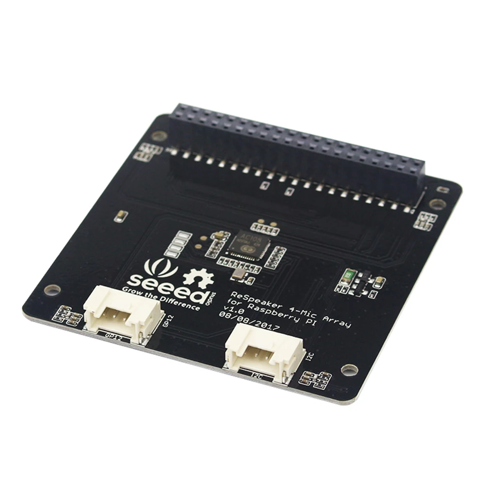ReSpeaker 4 Mic массив для Raspberry Pi это плата расширения