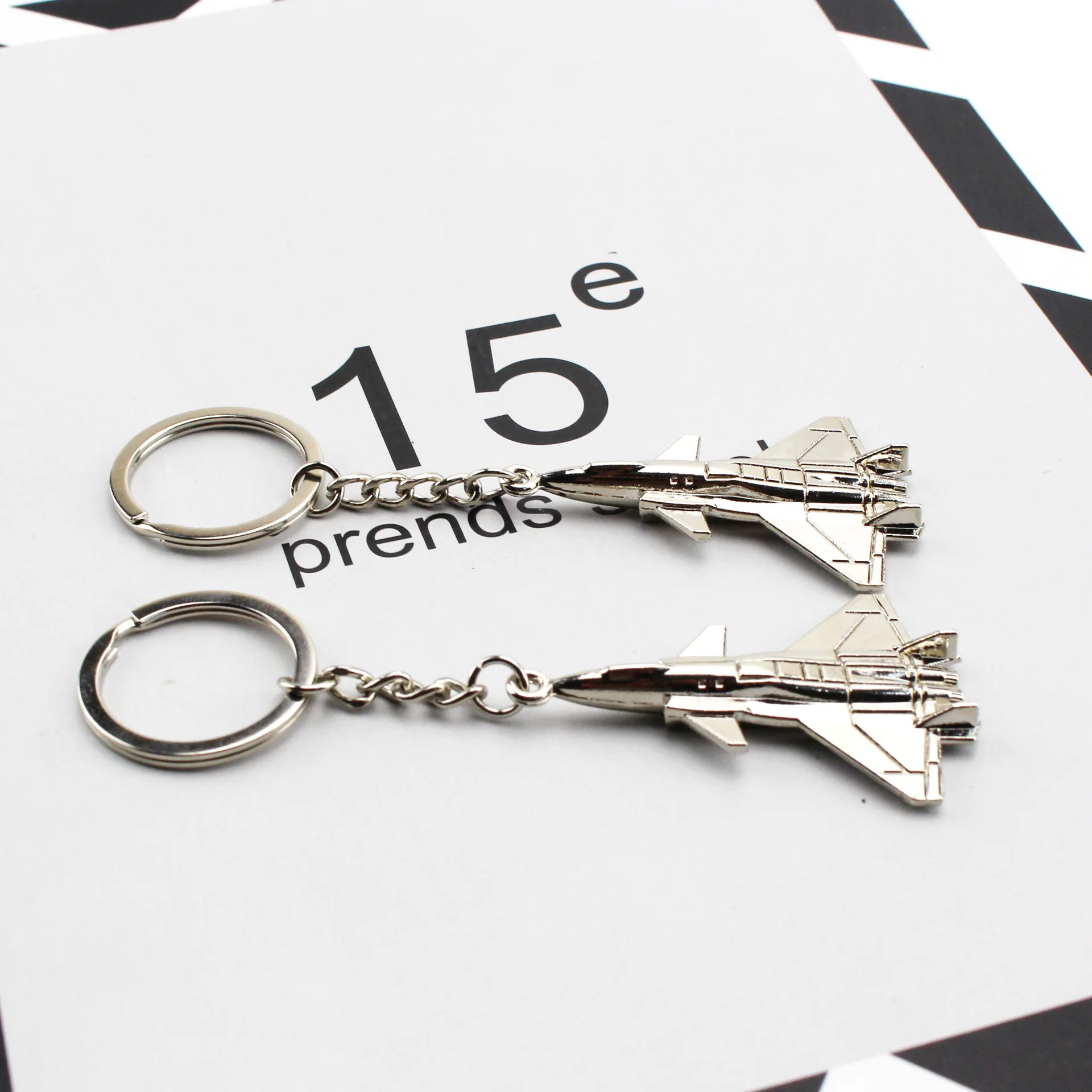 

Aviation Aircraft Key Chain Plane Models Fighter metal Key Chain Aviation Gifts